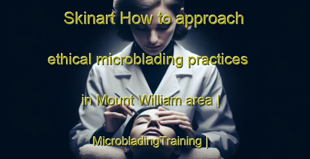 Skinart How to approach ethical microblading practices in Mount William area | MicrobladingTraining | MicrobladingClasses | SkinartTraining-Ireland